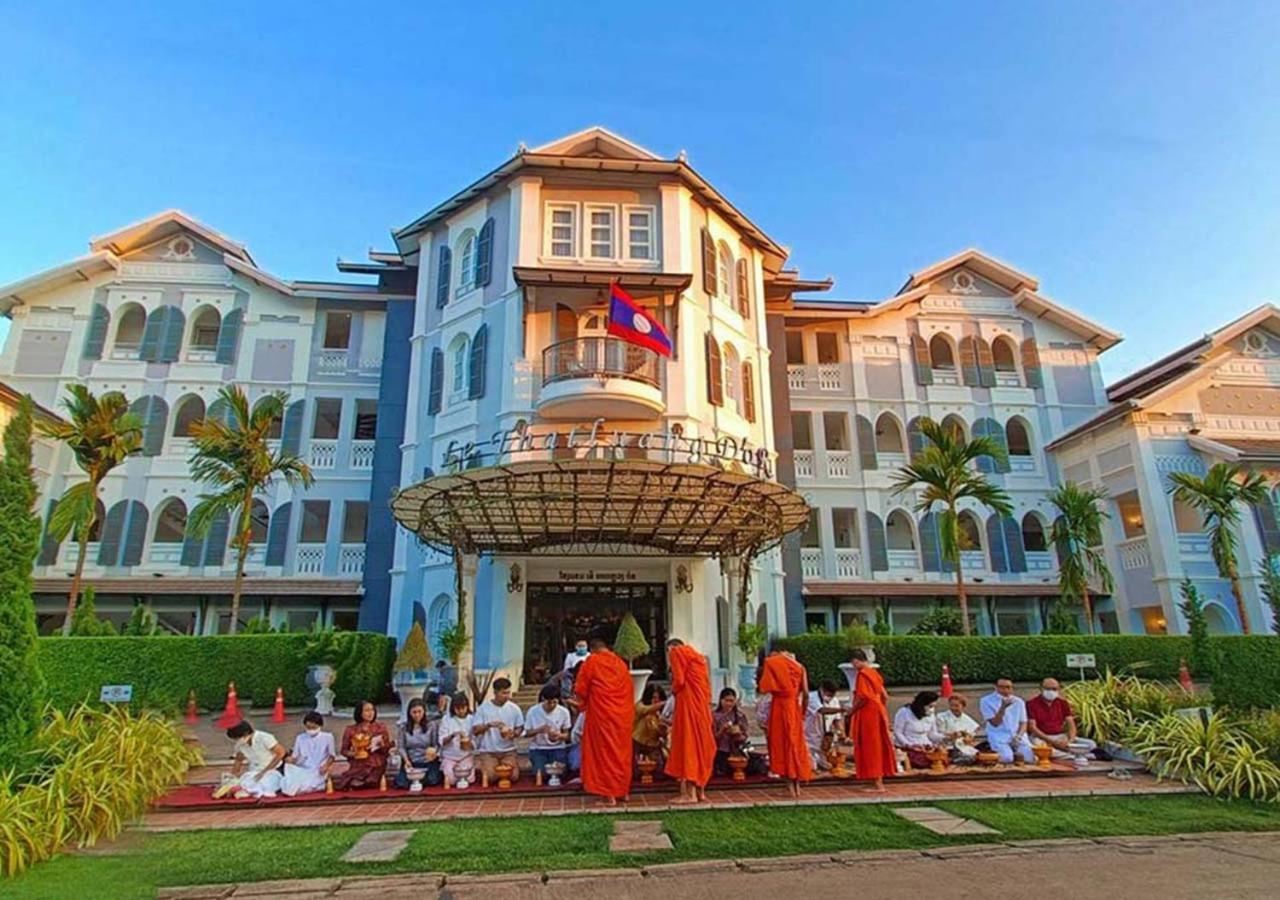 Le Thatluang D'Or Boutique Hotel Vientiane Exterior foto