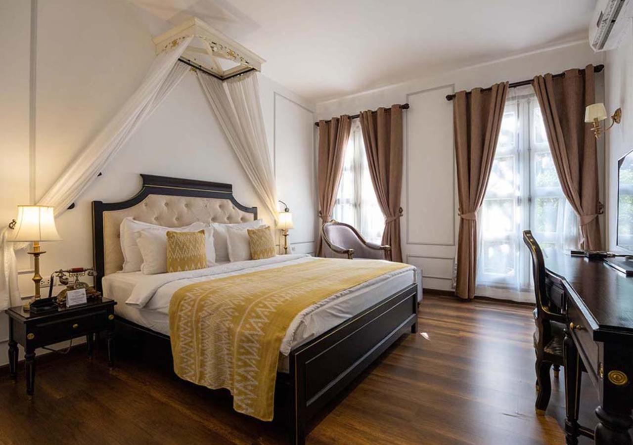 Le Thatluang D'Or Boutique Hotel Vientiane Exterior foto
